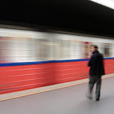 Hitching the metro back to the hostel