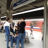 Waiting for our metro... Waiting for our metro...