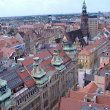 Wroclaw!  Taken from the Witch's Bridge!