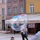 Massive bubble from a busker!