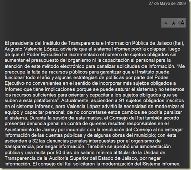 jalisco infomex en crisis itei2
