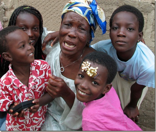 gma and kids