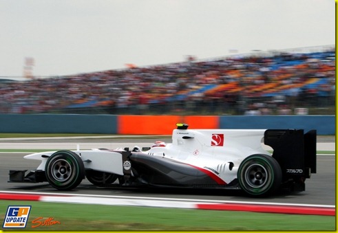 Pedro De La Rosa (ESP) BMW Sauber C29.
Formula One World Championship, Rd 7, Turkish Grand Prix, Qualifying Day, Istanbul Park, Turkey, Saturday 29 May 2010.