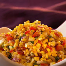 Grilled Corn and Chipotle Pepper Salad