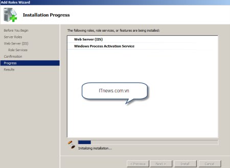 Web server iis