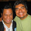 Me with cool dude, George Lopez...in his dressingroom backstage at the Paramount Theater in Oakland.