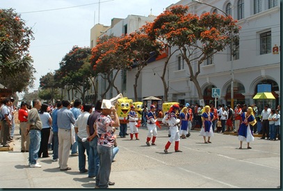 pasarela en la balta