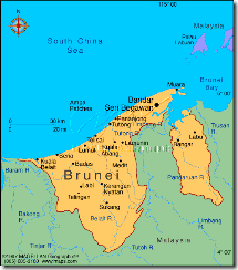 BRUNEI-MAP