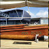 Pen duick I devant la Cité Tabarly, Lorient.