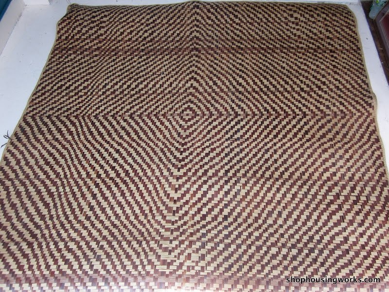 Woven Wicker Rug