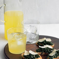 Crostini with Kale and Parmesan