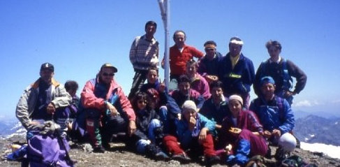 1993 - Tutti in cima al Pizzo Stella