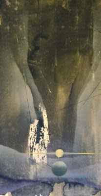 Figure e spazi celati nel dettaglio di una tela