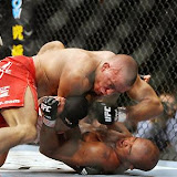 Saturday, January 31, 2009 UFC 94: St-Pierre vs. Penn 2 Georges St-Pierre defeated B.J. Penn via TKO (corner stoppage) after the end of round 4 to retain the UFC Welterweight belt