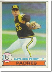 Gaylord Perry 79 Topps