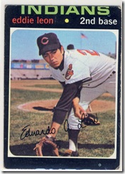 Topps 71 Eddie Leon