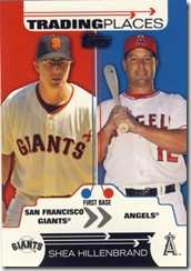 2007 Topps Updates Trading Places