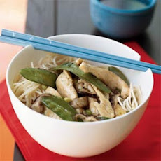 Wild Mushroom and Chicken Stir-Fry