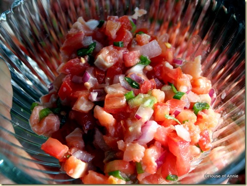 Lomi lomi salmon Lomi lomi salmon