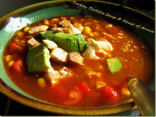 Turkey Tortilla Soup Turkey Tortilla Soup