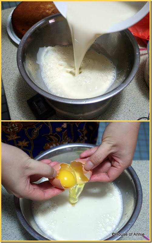 Soy Milk and Egg for Steamed Egg Tofu