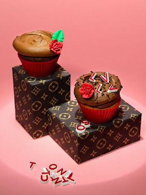lv cake louisvuitton cupcakes 大牌蛋糕们...能吃么?