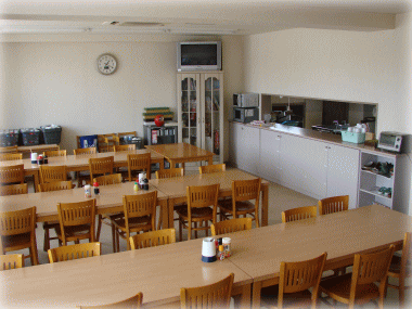 城西大学男子駅伝部 食堂