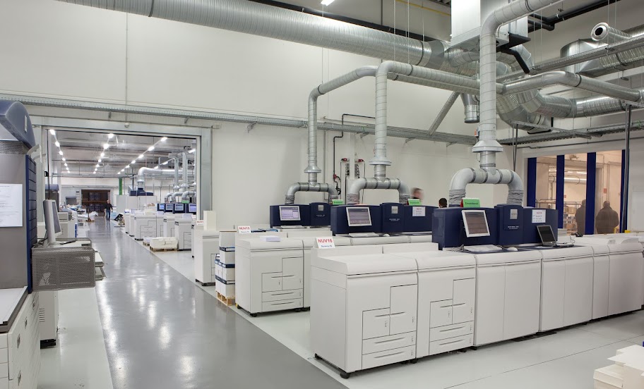 Im neuen Druckzentrum von BoD wurde alles realisiert, was heute im Digitaldruck technisch möglich ist.