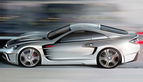 The supercar on the basis of Mercedes-Benz SL