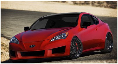 Hyundai Genesis Coupe VS Ferrari
