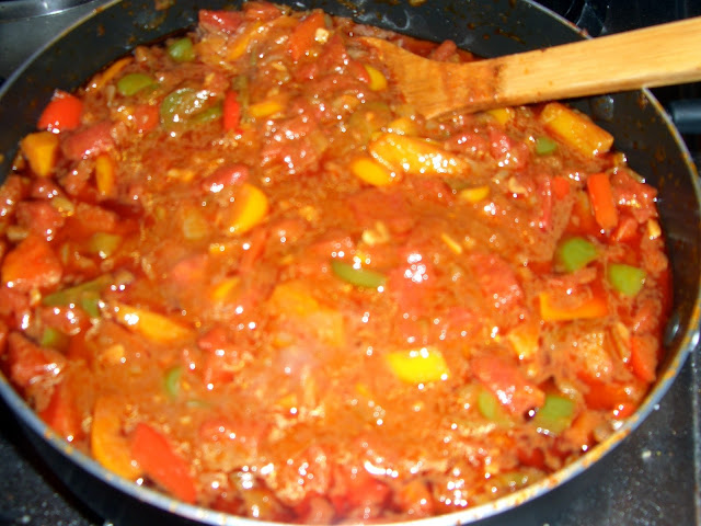 10-15 minutes into a steady simmer
