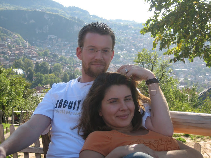 Ben and Ivana at Cafe Biban