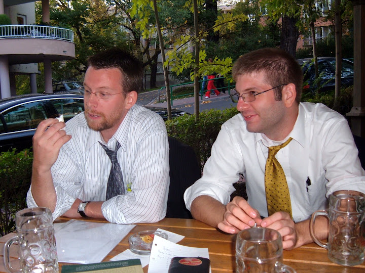 Post Interview Beers with My Boys