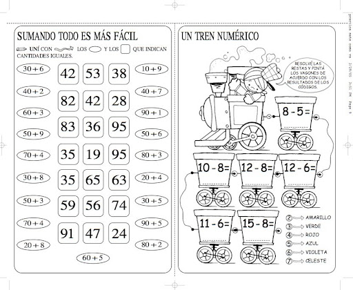 dibujos matematicos para ninos
