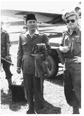 Achmed Sukarno (1902-1970). The Indonesian nationalist leader, statesman, and president, photographed on January 4, 1949. 
