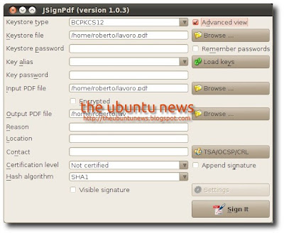 JSignPdf Ubuntu