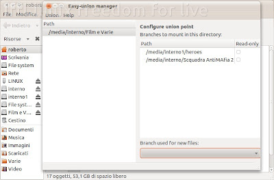 Nautilus Easy Union Ubuntu
