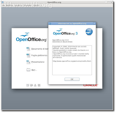 OpenOffice 3.3 Fedora