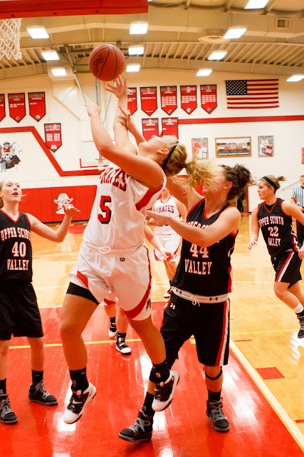 Mariah Welch scored 12 against USV