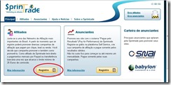 Registro na sprintrade gratis