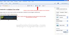 windows livewriter adicionando uma imagem
