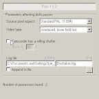 Pass 1 & 2 Parameters