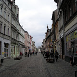Pagrindine Bydgoszcz senamiescio gatve.