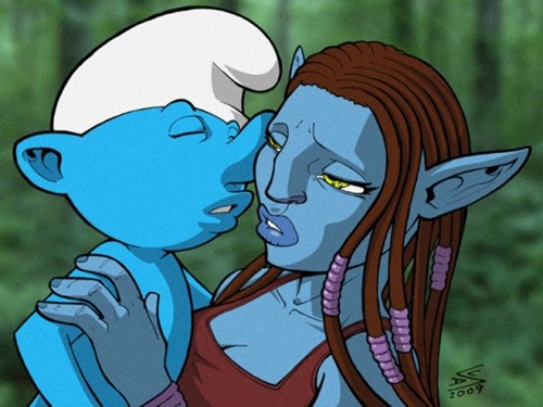 avatar and smurf