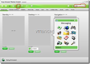 sony ericsson themes creator