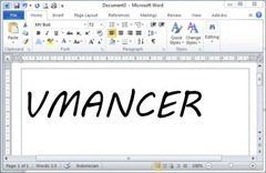 Microsoft Office Word 2010 beta