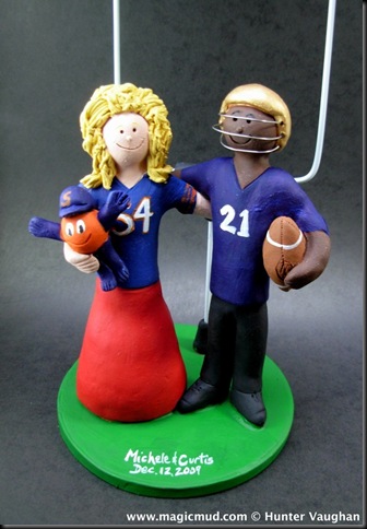Syracuse University Wedding Cake Topper