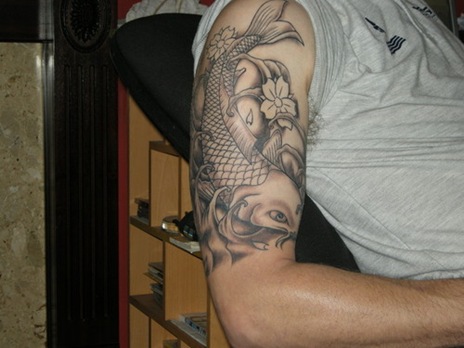 Black and Grey Tattoo Beautiful sea creature tattoos