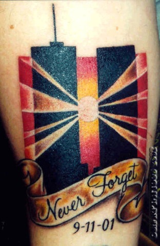 9-11 Memorial Tattoos