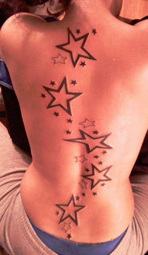 sexy star tattoos. Star Tattoos